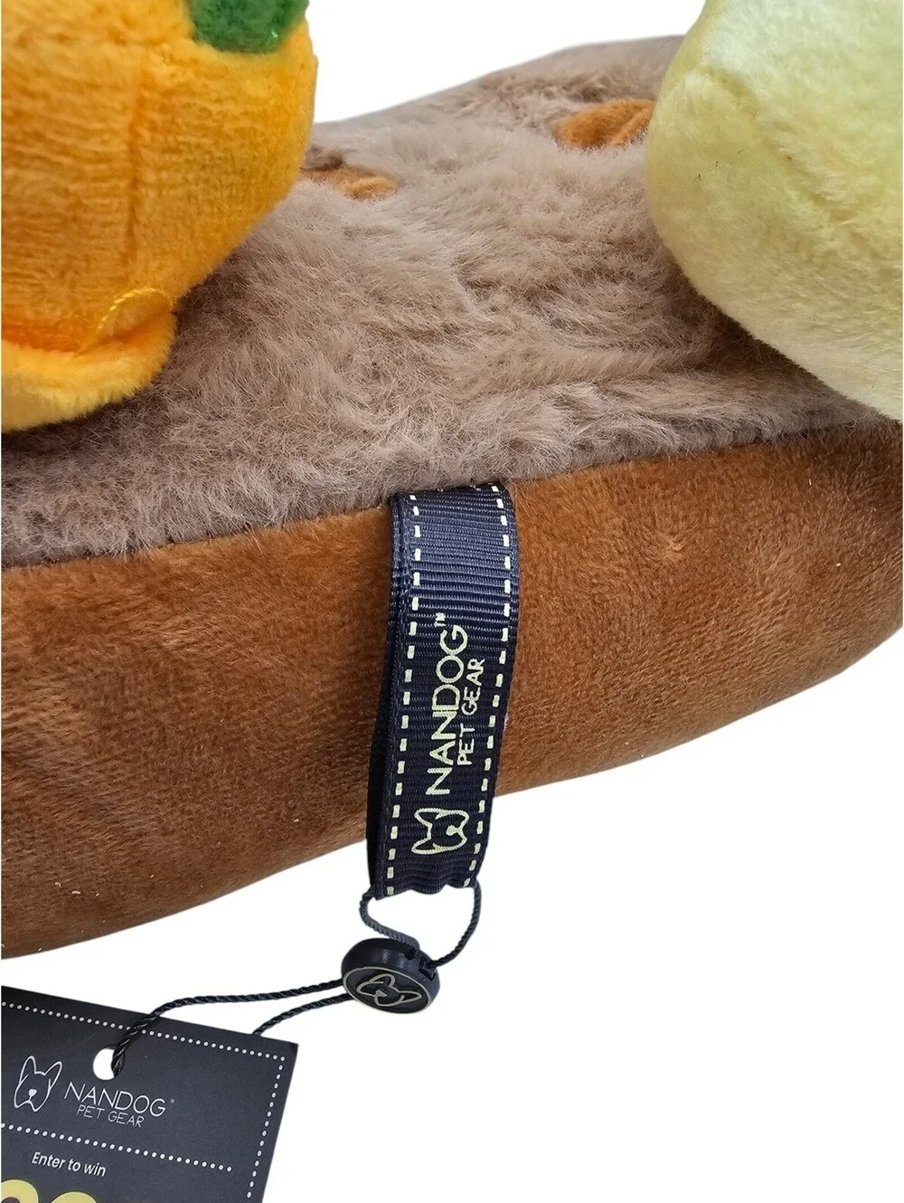Nandog My BFF Veggies Interactive Dog Toy